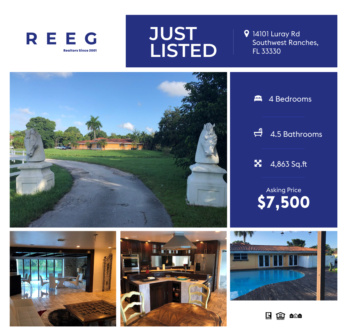 Just Listed — 14101 Luray Rd Southwest Ranches