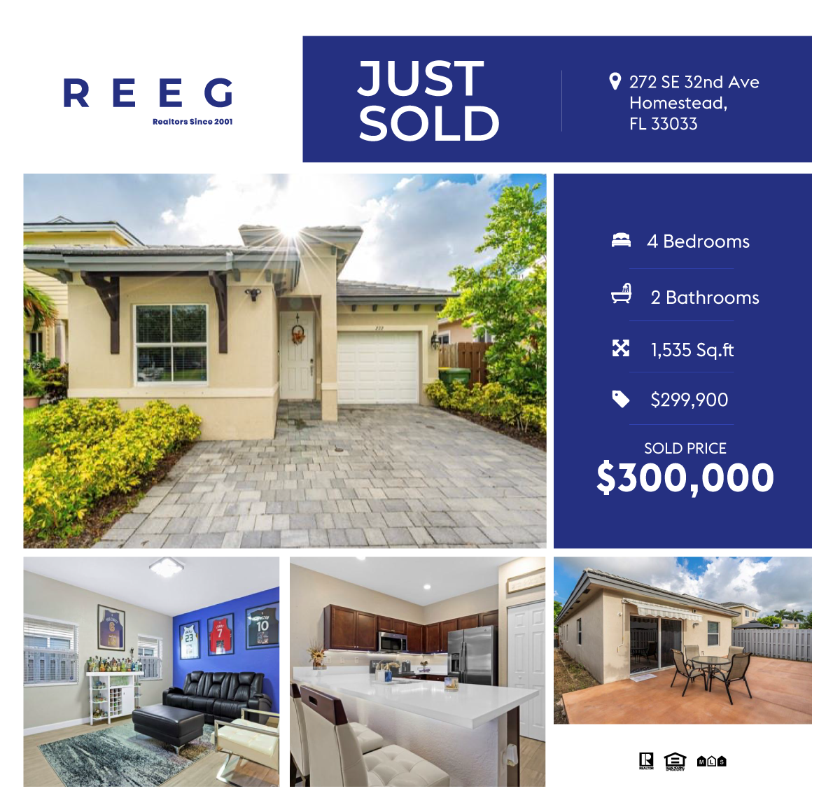 Just Sold — 272 SE 32nd Ave Homestead